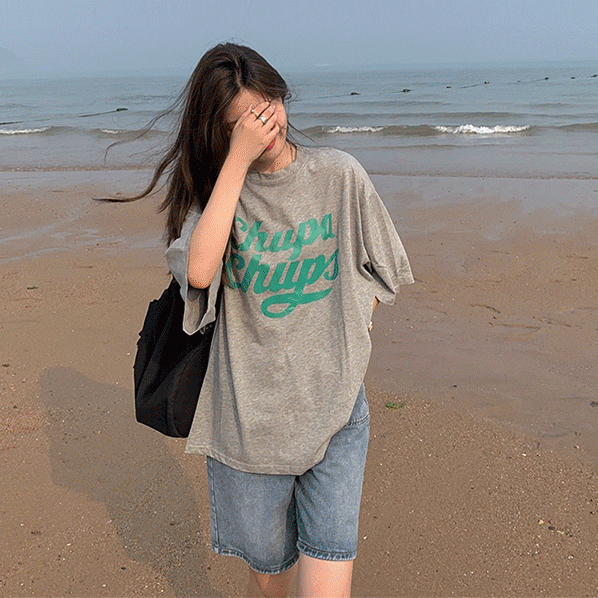 츄파 루즈핏 티셔츠(3백장돌파)(TIME SALE 10%) 